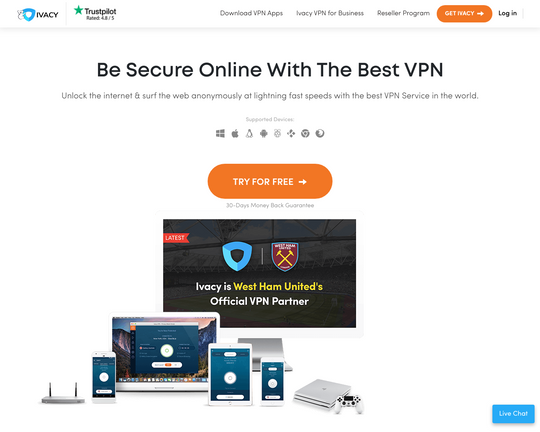 Ivacy VPN Logo