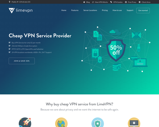 Lime VPN Logo