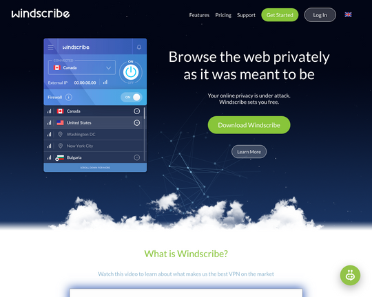 Windscribe Logo