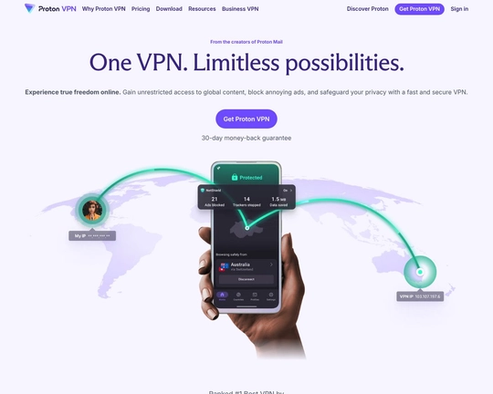 Proton VPN Logo