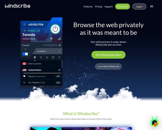 Windscribe Logo